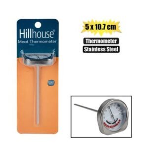 Thermometer meat stainless steel 5x10.7cm hillhouse