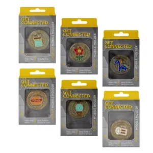 Mobile Phone Pop-up Holder, Glass Look