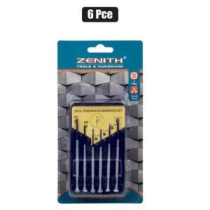 Screwdriver-set precision 6 Piece plastic-box