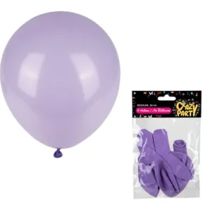 Purple Balloons, 6-pack