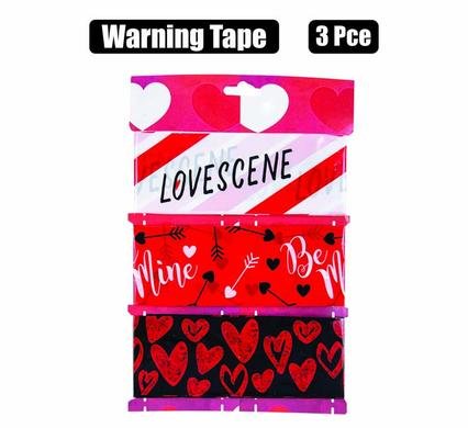 Party love warning tape 3 Piece
