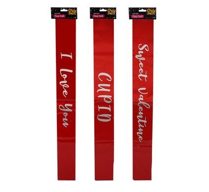 Party sash love assorted