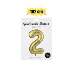 Gold Helium Balloon, 2