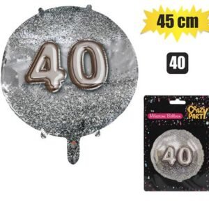 Milestone Foil Helium Balloon, 40