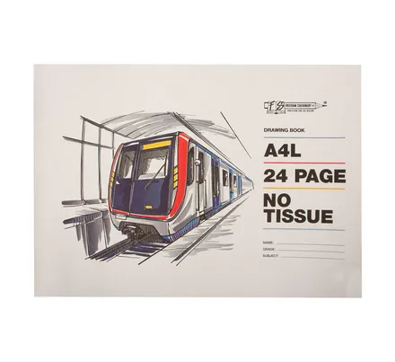 Drawing Book, A4, 24-pages