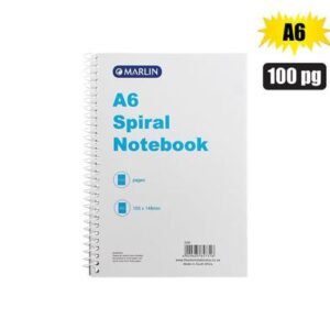 BOOK NOTE SPIRAL BOUND A6 100-PAGE