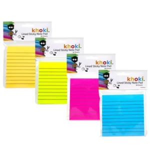 Reminder Sticky Notes Lined, 90 Sheets