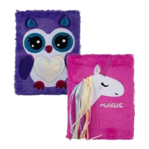 Novelty Plush Notebook A4, 100-pages