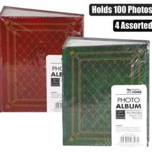 Photo album 100-photo printed assorted