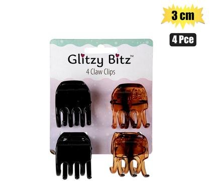 Claw Clips, 3cm, 2-piece