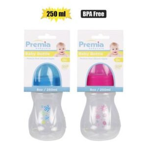 Baby feeding bottle plastic 250ml wideneck