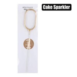 Birthday Candle, Sparkle Number, 0