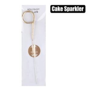 Birthday Candle, Sparkle Number, 9