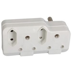 PLUG-ADAPTOR 2x16AMP 2x5AMP         BULK