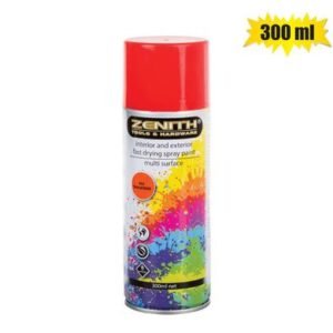 SPRAY-PAINT ZENITH 300ml NET TANGERINE