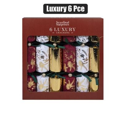 Xmas crackers luxury 6 Piece