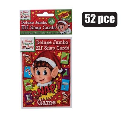 Xmas elf snap cards 52 Piece