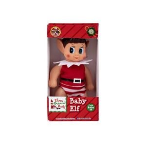 Xmas elf baby doll assorted
