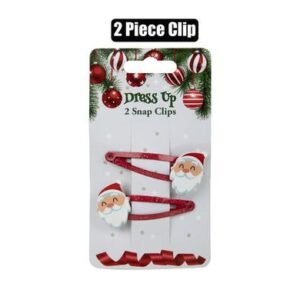 Xmas dress up snap clips set 2 Piece