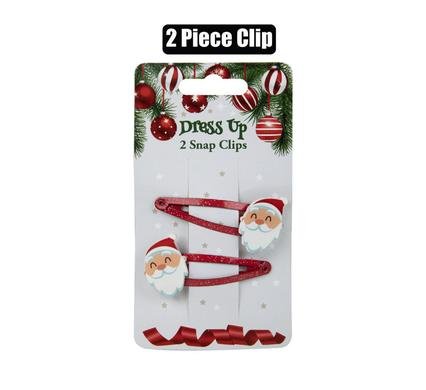 Xmas dress up snap clips set 2 Piece