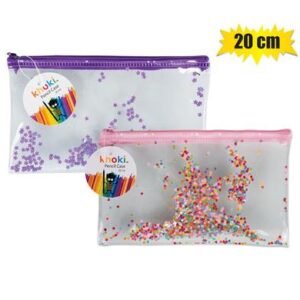 Pencil Case with Glitter, 20cm