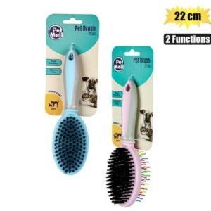 Pet Brush 2 Function Head 22cm