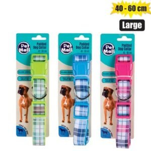 Dog Collar Tartan Design 40-60cm