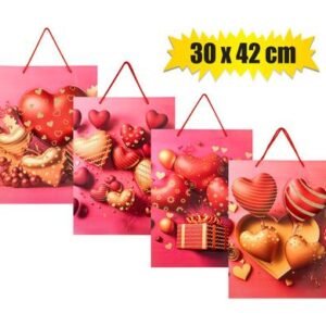 Large Love Design Gift Bag