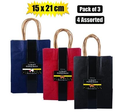 Craft Gift Bag, 3-piece