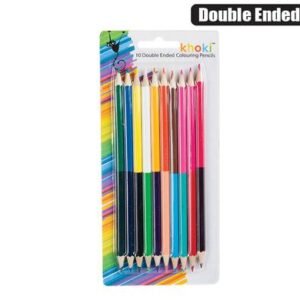 Double Ended Pencil Coloured, 10-piece