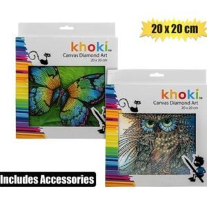 Diamond Art Canvas, 20 X 20cm