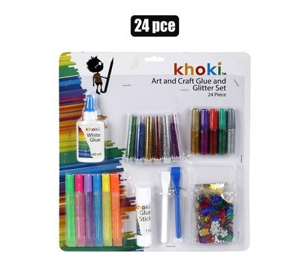 ART+CRAFT GLITTER SET 24 Piece