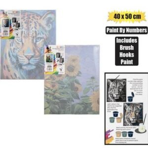 Canvas Paint-by-number, 40 X 50cm