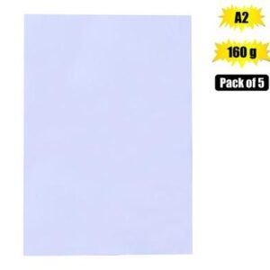 Project Art Paper-white, 5-pack A2