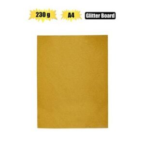 Glitter Board Gold A4