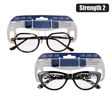 Reading Glasses +2