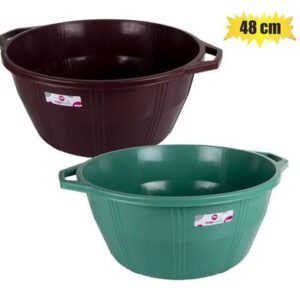 Basin plastic 48cm deep w/handles