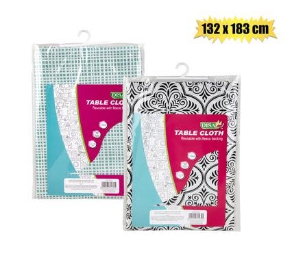 Table Cloth Vinyl 132 X 183cm