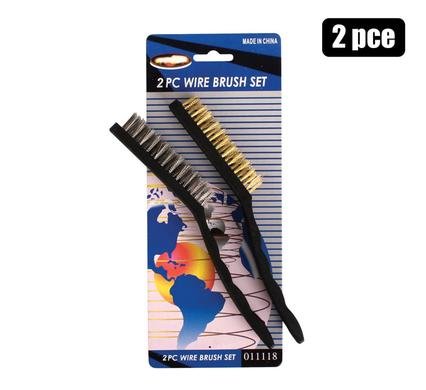 Wire-brush set lrge 2 Piece