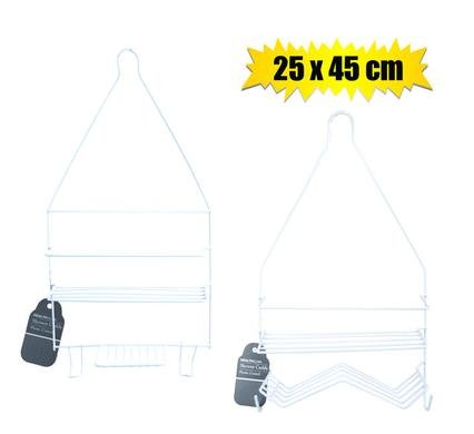 Plastic Coated Wire Shower Caddy 45cm
