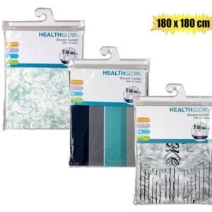 Plastic Shower Curtain 180 X 180cm