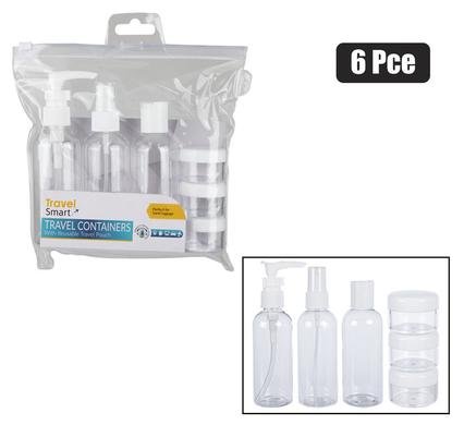 Travel Container Set, 100ml, 6-piece