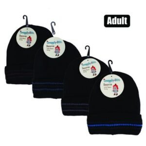 Mens Beanie, with Fleece Inner