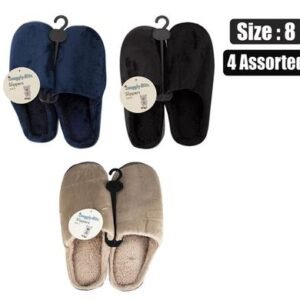 Slip-in Slippers, Size 8