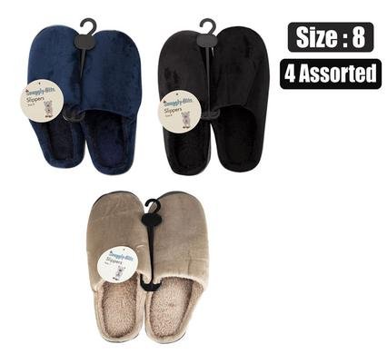 Slip-in Slippers, Size 8