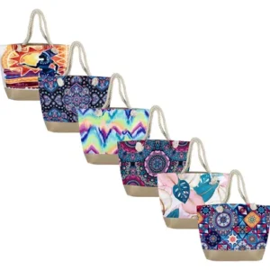 Beach Bag with Rope Handle 50 X 37 X13cm