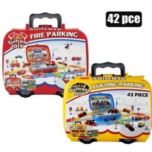 Parking Lot Fire Play Set, 42-piece