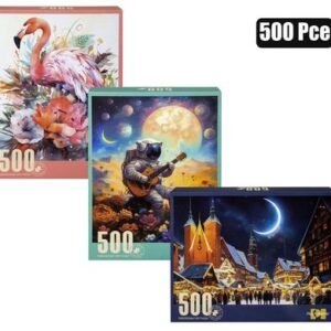 PUZZLE JIGSAW ASSORTED 500 Piece