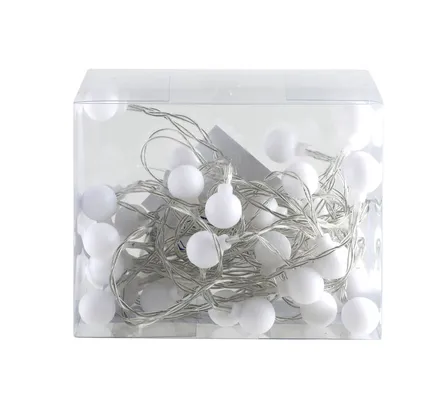 Fairy lights 40 Bulb Rope String Lights, 5.5m - Image 2