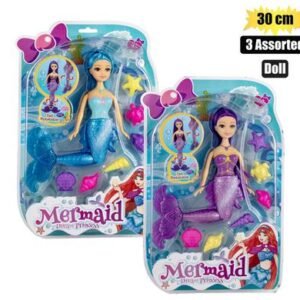 Mermaid with Accessories, 30cm